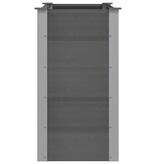 VidaXL Plantenbak verhoogd 100x50x91 cm HKC grijs