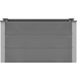 VidaXL Plantenbak verhoogd 100x50x54 cm HKC grijs