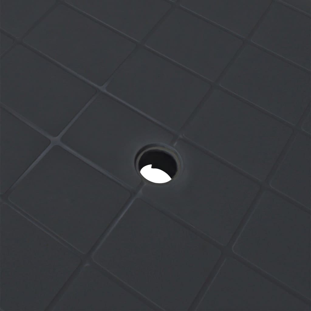 VidaXL Tuintafel 101x68x72 cm kunststof antraciet