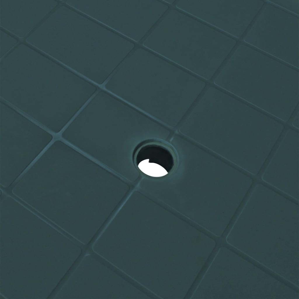 VidaXL Tuintafel 101x68x72 cm kunststof groen