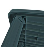 VidaXL Tuintafel 101x68x72 cm kunststof groen