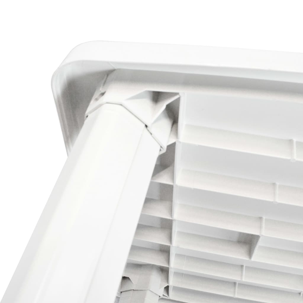 VidaXL Tuintafel 101x68x72 cm kunststof wit