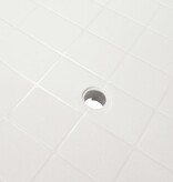 VidaXL Tuintafel 101x68x72 cm kunststof wit