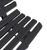 VidaXL Tuinbank 145,5 cm kunststof antraciet