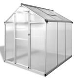 VidaXL Tuinkas 3,46 m² versterkt aluminium