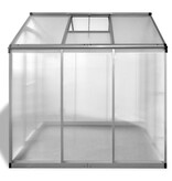 VidaXL Tuinkas 3,46 m² versterkt aluminium