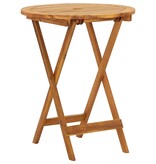 VidaXL 3-delige Bistroset inklapbaar massief acaciahout