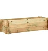VidaXL Plantenbak 120 cm geïmpregneerd grenenhout