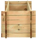 VidaXL Plantenbak 120 cm geïmpregneerd grenenhout