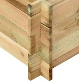 VidaXL Plantenbak 120x120x40 cm geïmpregneerd grenenhout