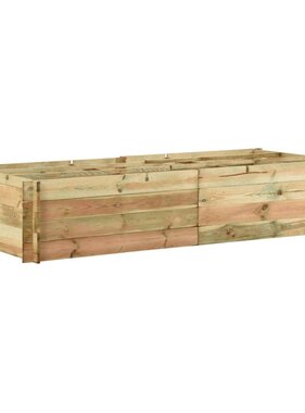 VidaXL Plantenbak 197x100x40 cm geïmpregneerd grenenhout