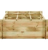 VidaXL Plantenbak 197x100x40 cm geïmpregneerd grenenhout