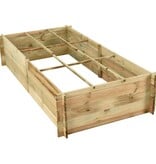 VidaXL Plantenbak 197x100x40 cm geïmpregneerd grenenhout