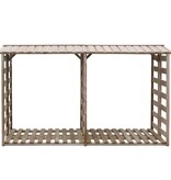 VidaXL Haardhoutopslag 300x90x176 cm geïmpregneerd grenenhout