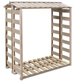 VidaXL Haardhoutopslag 150x90x176 cm geïmpregneerd grenenhout