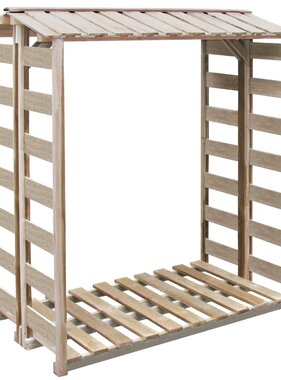 VidaXL Haardhoutopslag 150x90x176 cm geïmpregneerd grenenhout