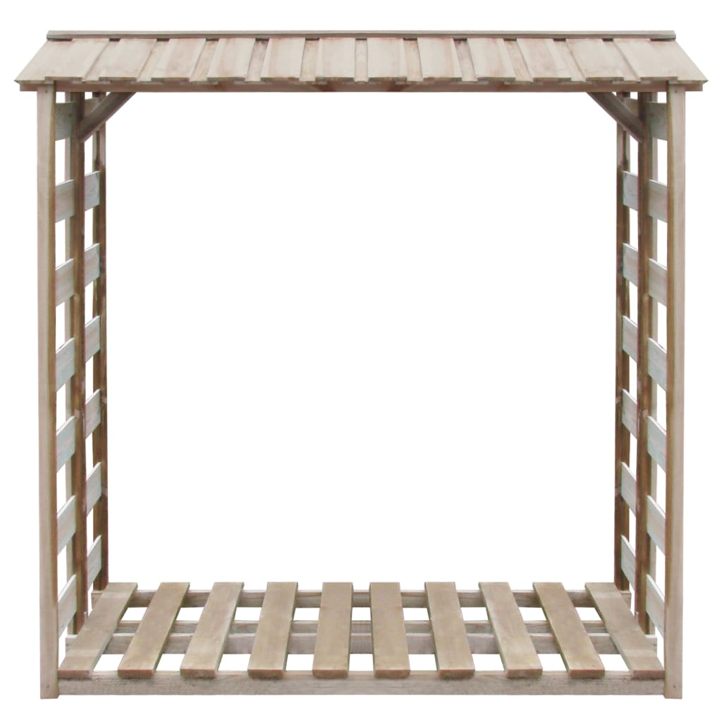 VidaXL Haardhoutopslag 150x90x176 cm geïmpregneerd grenenhout