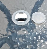 VidaXL 5-delige Tuinset staal zwart