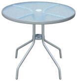 VidaXL 5-delige Tuinset staal zwart