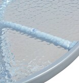 VidaXL 5-delige Tuinset staal zwart