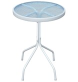 VidaXL 3-delige Bistroset staal zwart