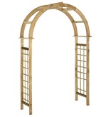 VidaXL Tuinboog geïmpregneerd grenenhout groen