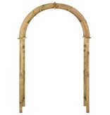 VidaXL Tuinboog geïmpregneerd grenenhout groen