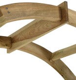 VidaXL Tuinboog geïmpregneerd grenenhout groen