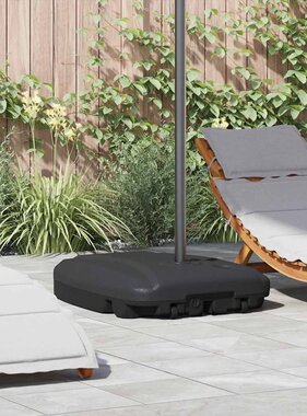 VidaXL Parasolvoet zwart