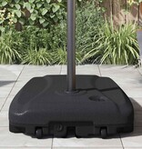 VidaXL Parasolvoet zwart