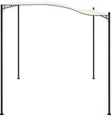 VidaXL Prieel stof crèmewit