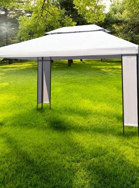 VidaXL Prieel 3x4 m wit