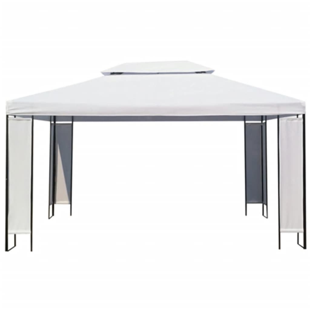 VidaXL Prieel 3x4 m wit