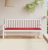 VidaXL Tuinbankkussen 180x50x3 cm oxford stof rood