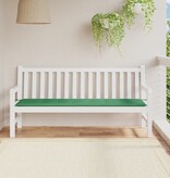 VidaXL Tuinbankkussen 180x50x3 cm oxford stof groen