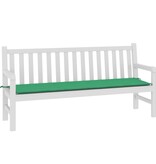VidaXL Tuinbankkussen 180x50x3 cm oxford stof groen