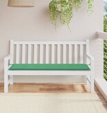 VidaXL Tuinbankkussen 150x50x3 cm oxford stof groen