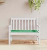 VidaXL Tuinbankkussen 120x50x4 cm oxford stof groen