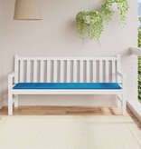 VidaXL Tuinbankkussen 180x50x3 cm oxford stof blauw