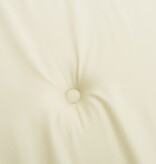 VidaXL Tuinbankkussen 180x50x3 cm oxford stof crèmekleurig