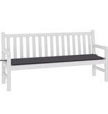 VidaXL Tuinbankkussen 180x50x3 cm oxford stof antracietkleurig