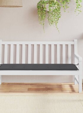 VidaXL Tuinbankkussen 150x50x3 cm oxford stof antracietkleurig