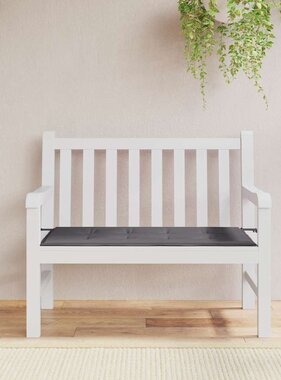 VidaXL Tuinbankkussen 120x50x4 cm oxford stof antracietkleurig