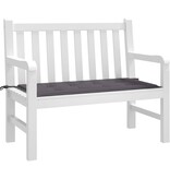 VidaXL Tuinbankkussen 100x50x4 cm oxford stof antracietkleurig