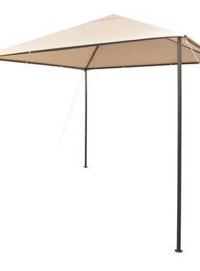 VidaXL Prieel 3x3 m staal beige