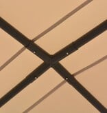 VidaXL Prieel 4x4 m staal beige