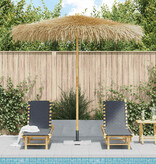 VidaXL Parasol van bamboe met dak van bananenbladeren 210 cm