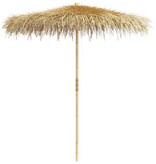 VidaXL Parasol van bamboe met dak van bananenbladeren 210 cm