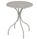 VidaXL 3-delige Bistroset staal grijs