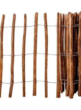 VidaXL Hek 90x500 cm hazelaarhout